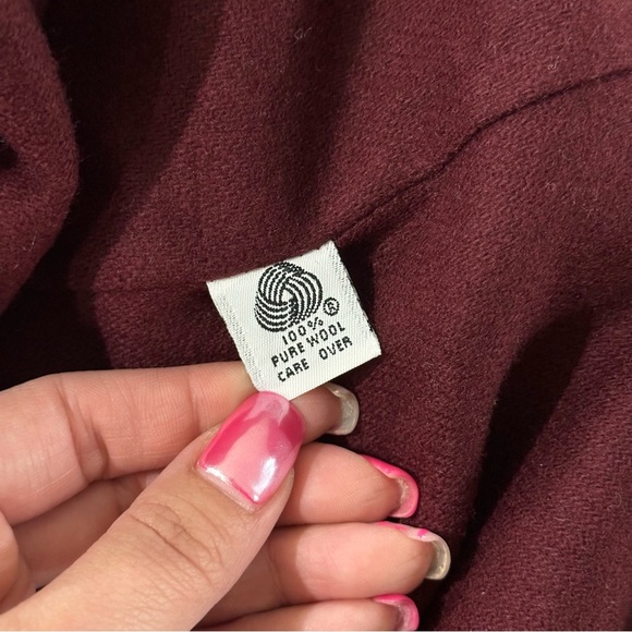 Stafford Executive Tan Trench Coat/Jacket with inner burgundy. Men’s size 42 Reg - Picture 15 of 16